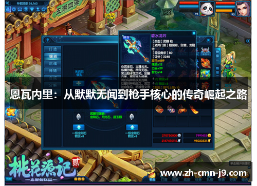 恩瓦内里：从默默无闻到枪手核心的传奇崛起之路